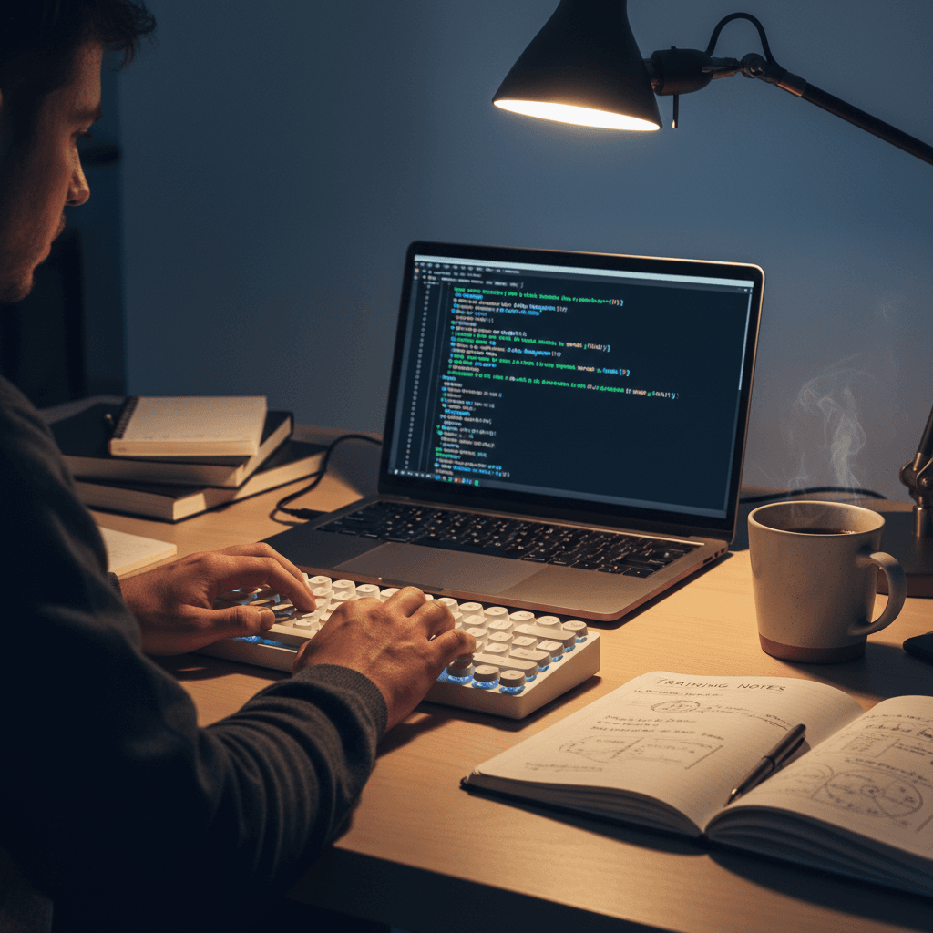 Model development and coding workflow